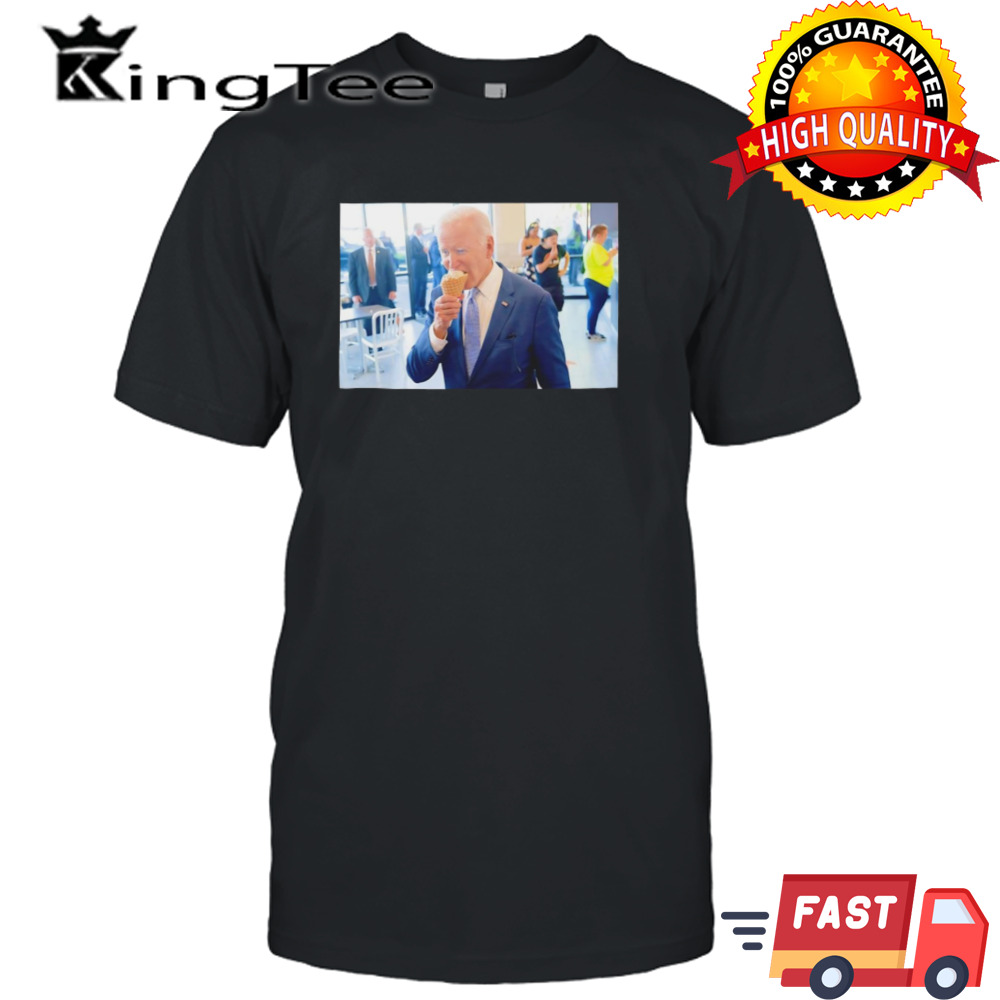 Joe Biden National Ice Cream Day Shirt