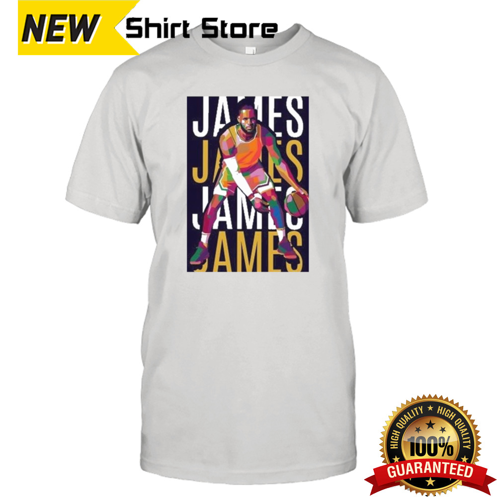 Leborn James Wpap Limit Color Shirt