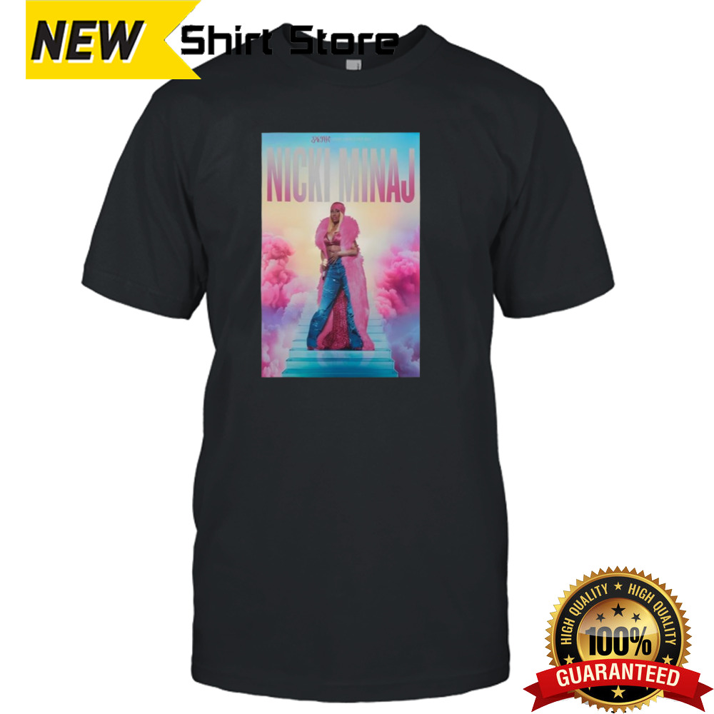 Nicki Minaj Pink Friday 2 World Tour Poster T-shirt