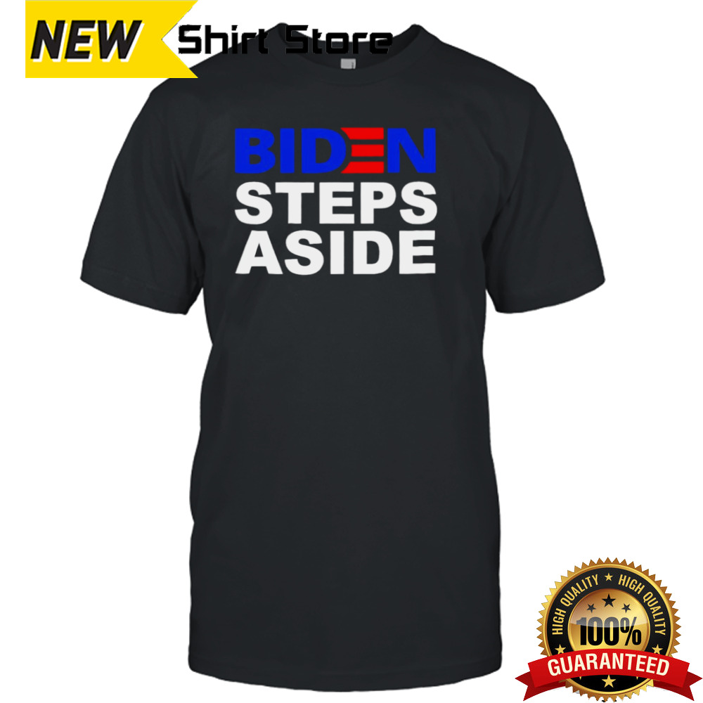 Official Biden Steps Aside 2024 Shirt