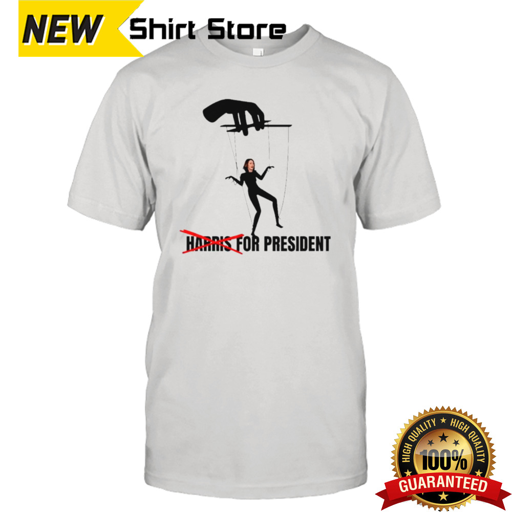 Official Harris For President Puppet 2024 T-Shirt