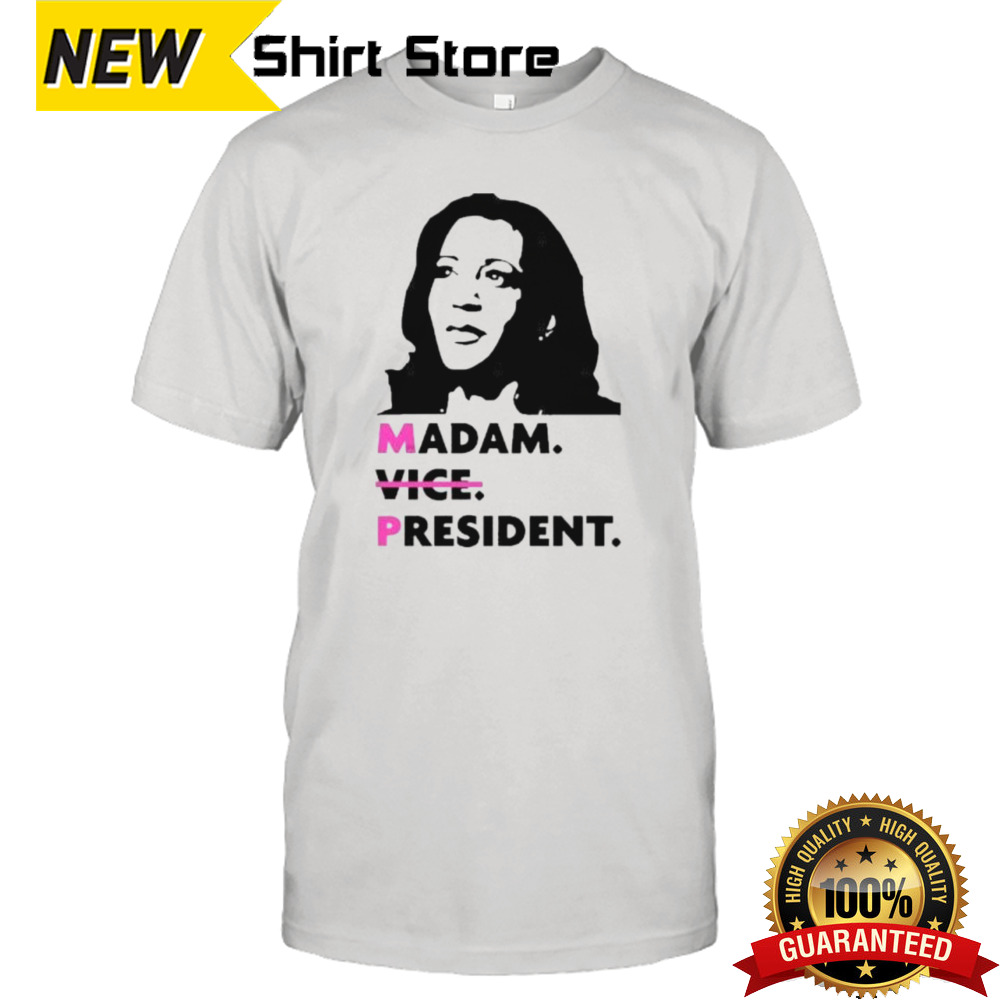 Official Kamala Harris 2024 Madam President T-shirt