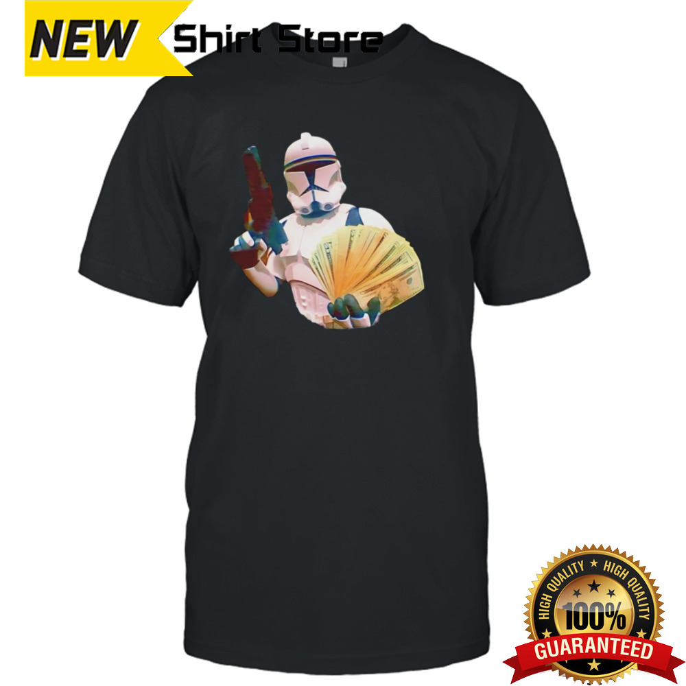 Storm Trooper Money Spread Shirt