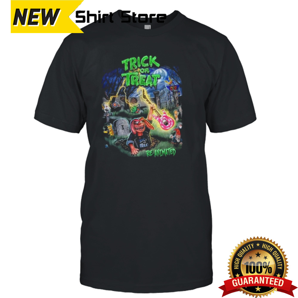 Trick Or Treat Re-Animated Halloween T-shirt