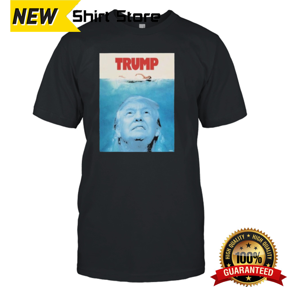 Trump Jaws Rally shot Shirt