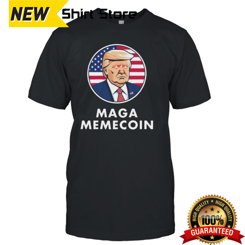 Trump Maga Memecoin T-shirt