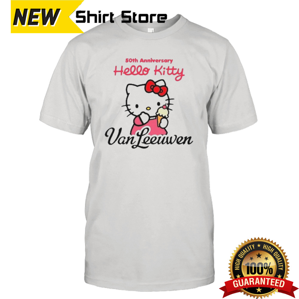 Van Leeuwen 50Th Anniversary Hello Kitty Shirt