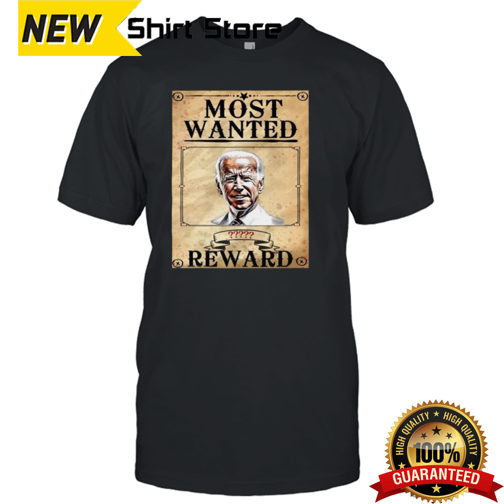 Where Is Joe Biden Most Wanted Joe Biden Withdraws From Presidential Race T-shirt