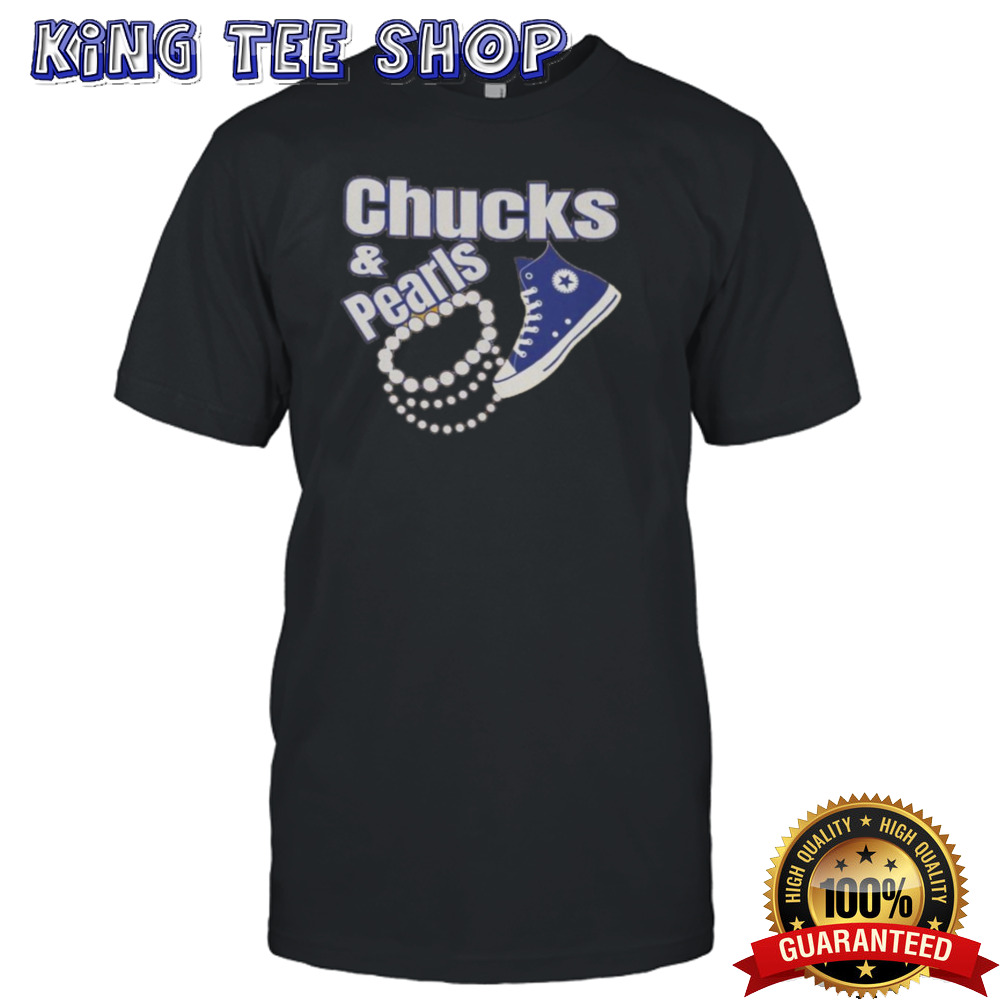 Kamala Harris Chucks and Pearls 2024 Shirt