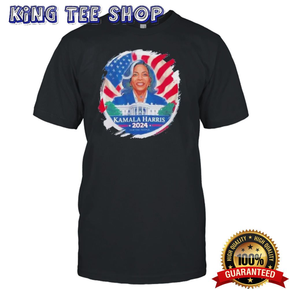 Kamala Harris For President Campaign Logo Flag America Shirt