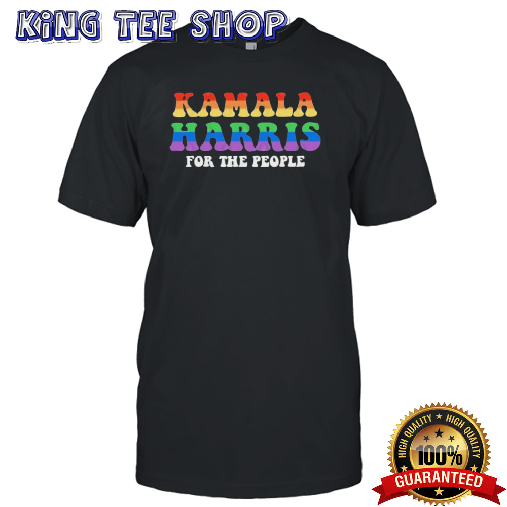 Kamala Harris Pride for the People T-Shirt