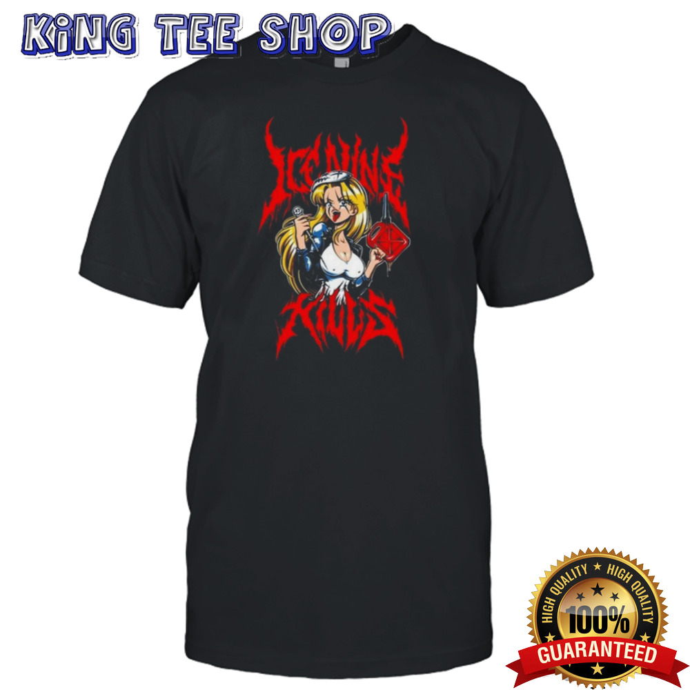 New Ice Nine Kills Horror Anime Girl T-shirt