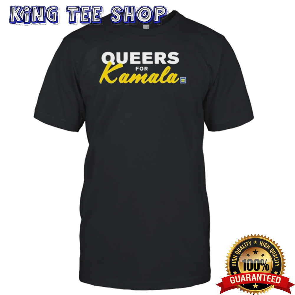 Official Queers For Kamala 2024 Shirt