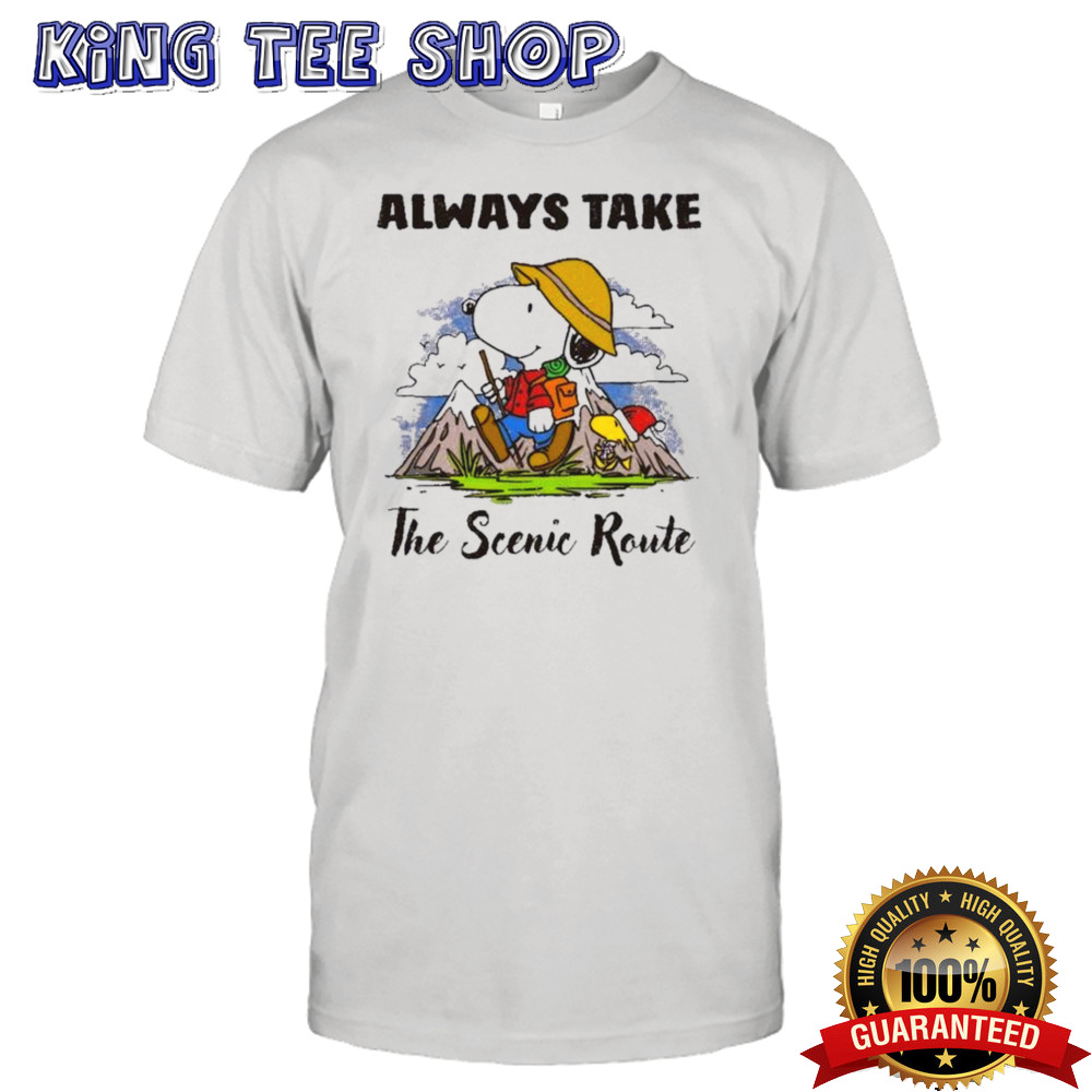 Always Take The Scenic Route Dr Simon Butler Shirt