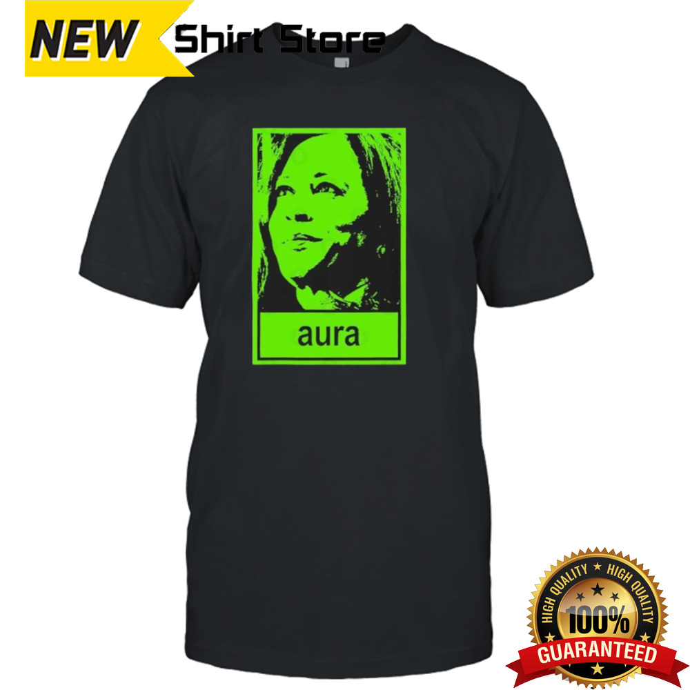 Kamala has aura brat T shirt