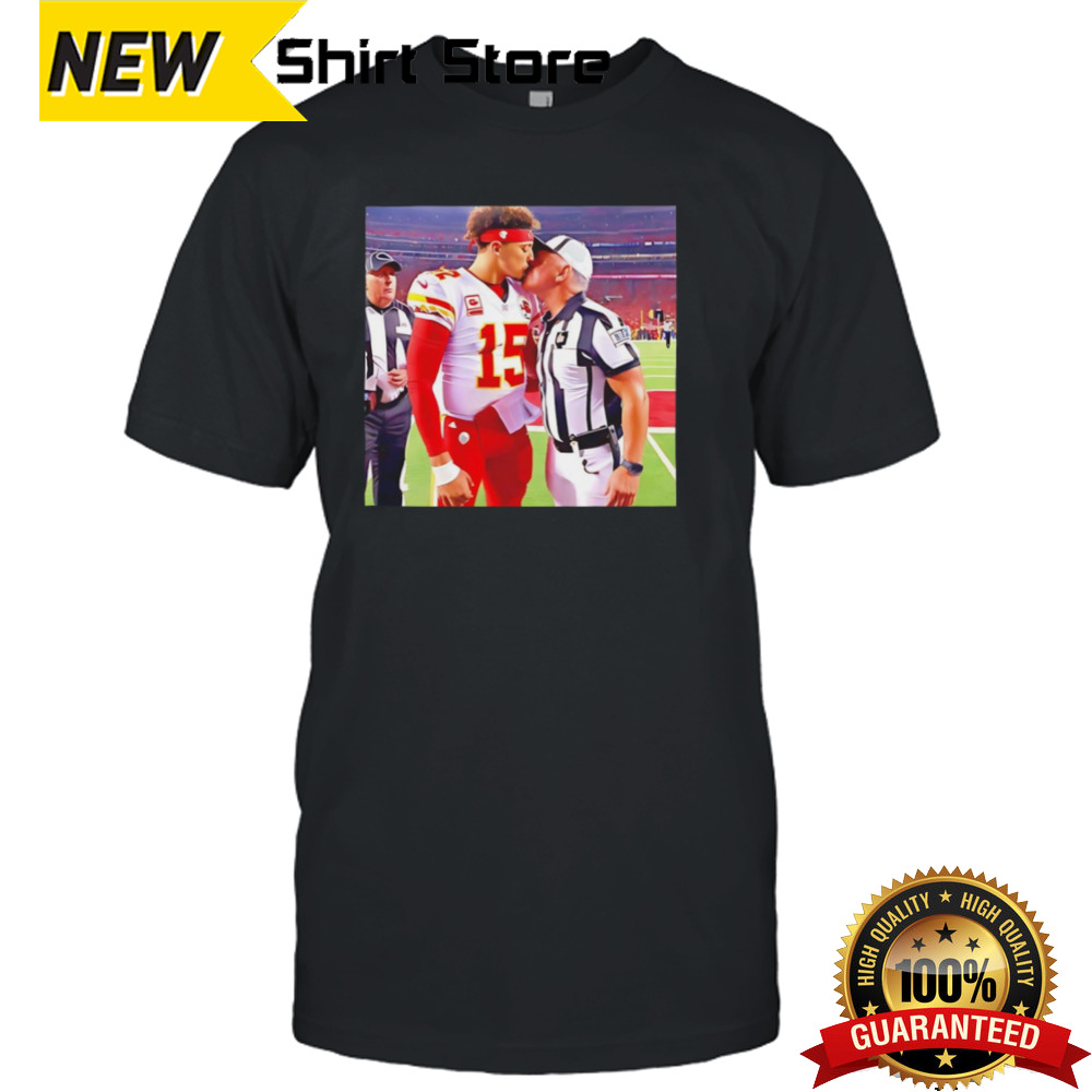 Patrick Mahomes Kissing Judon Sparks Shirt