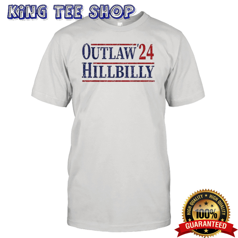 2024 Outlaw Hillbilly US Flag T shirt