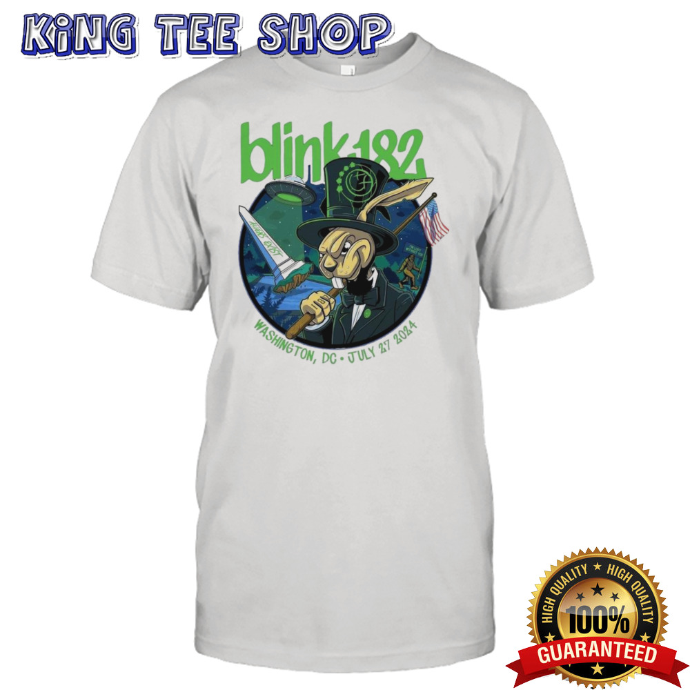 Blink 182 July 27 2024 Capital One Arena DC Shirt