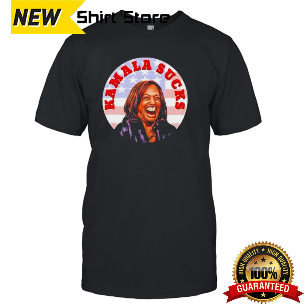 Kamala Sucks Cartoon T-shirt