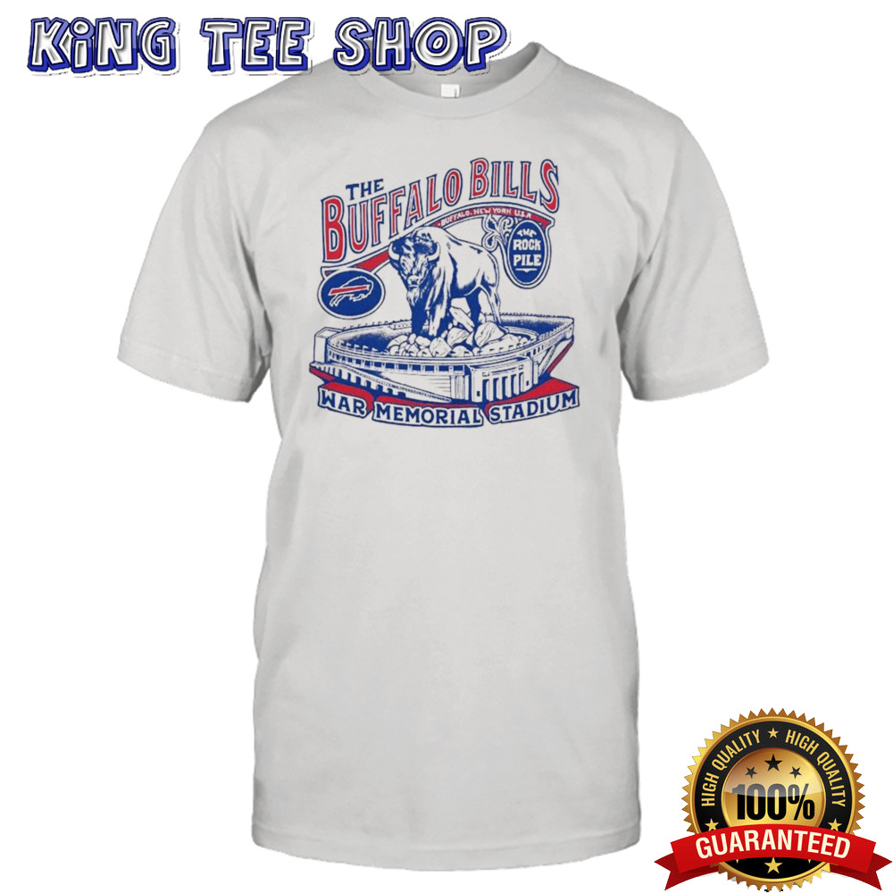 Buffalo Bills Homage War Memorial Stadium T-shirt