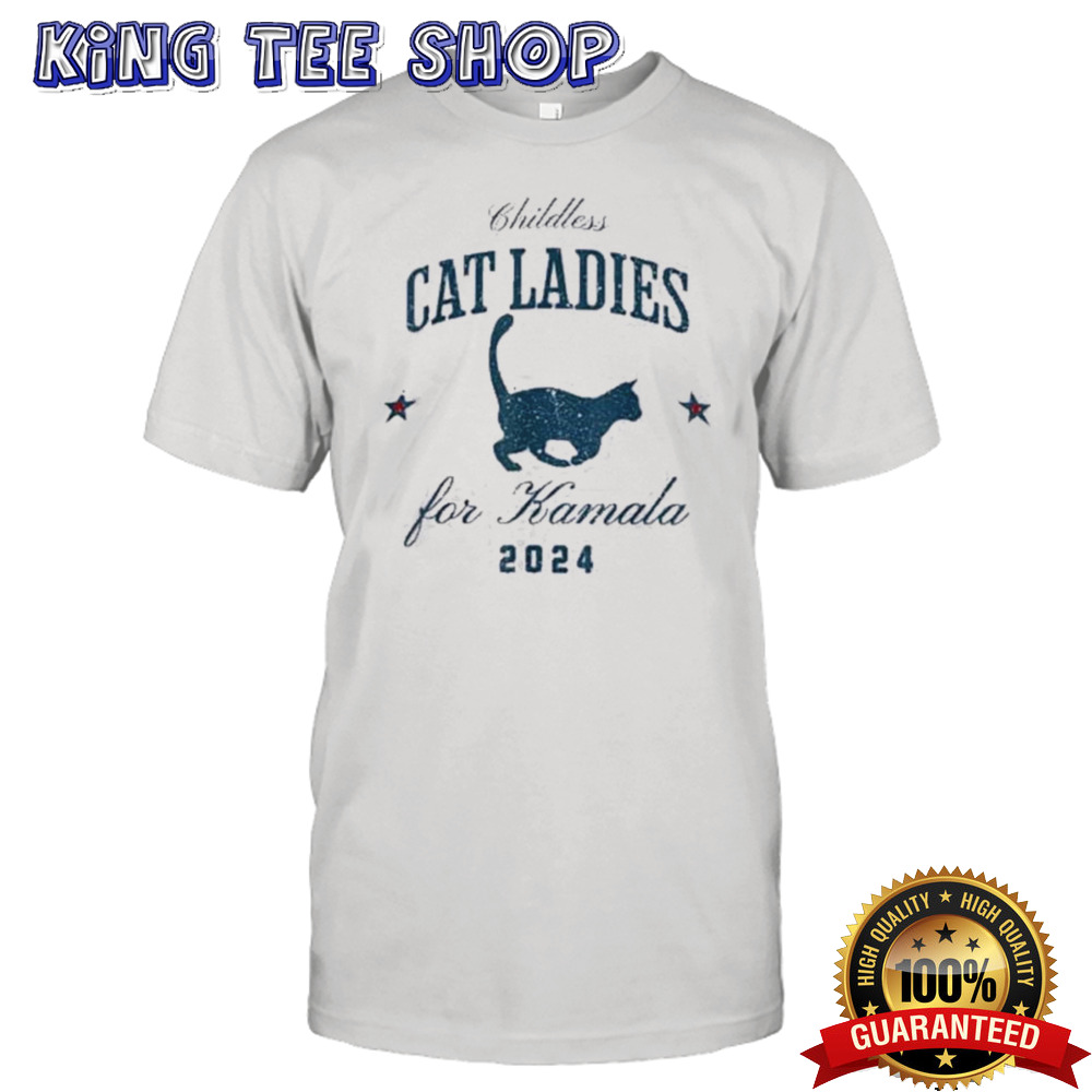 Childless Cat Ladies For Kamala Harris 2024 Shirt