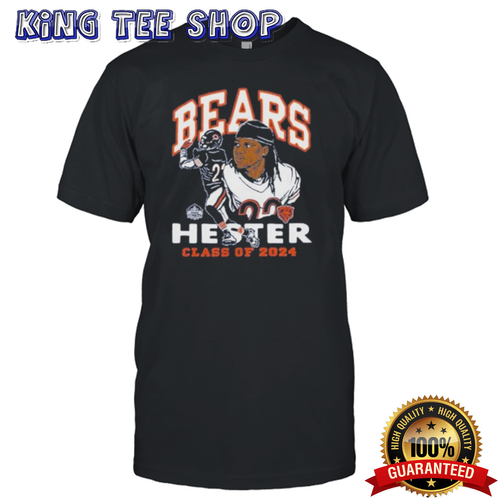 Official Chicago Bears Devin Hester Class of 2024 T-Shirt