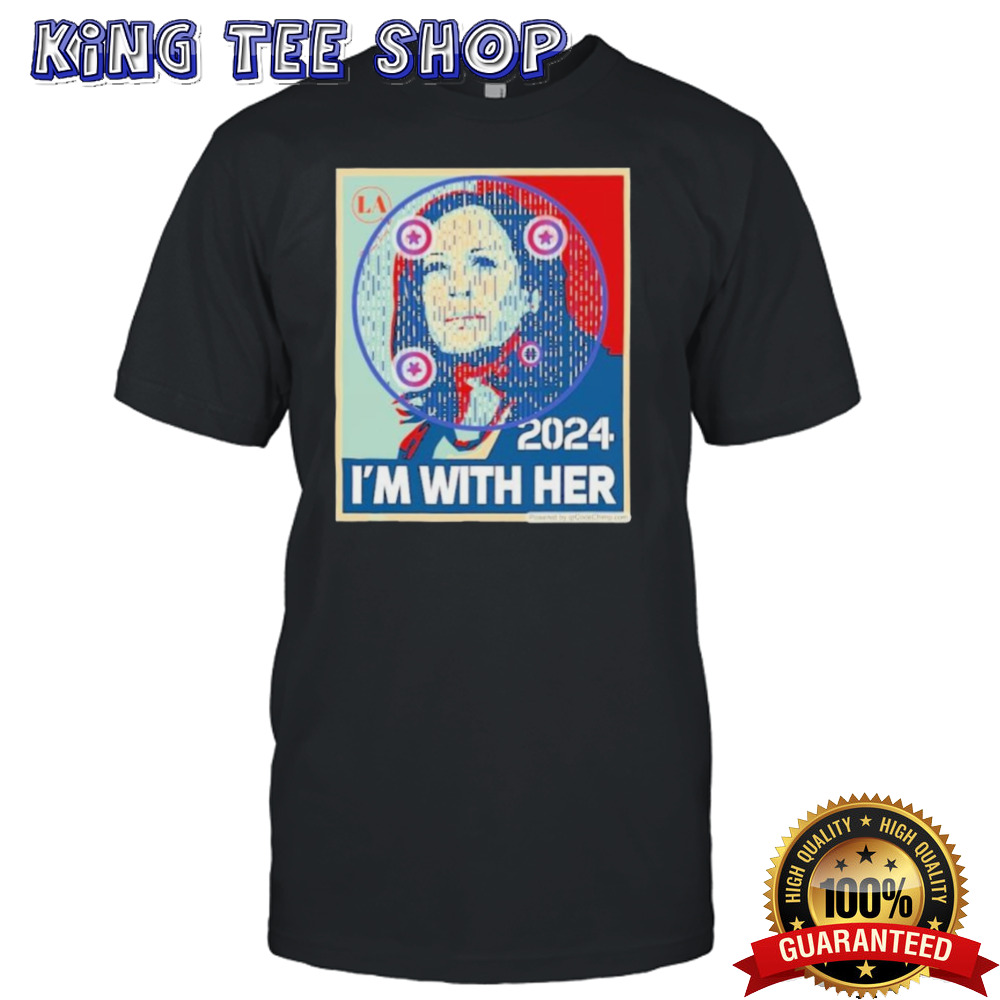 Official I’m With Her Kamala QR Code shirt