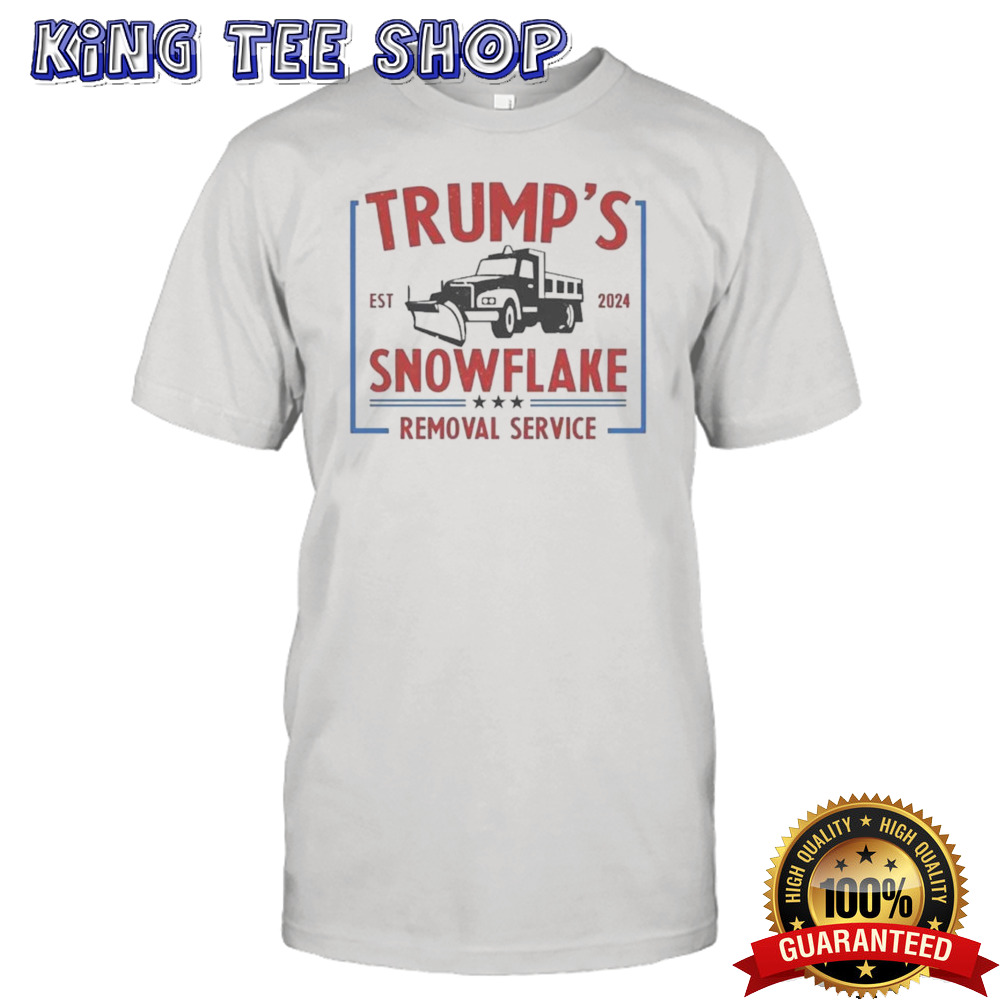 Trump’s Snowflake Removal Service Est 2024 T-shirt