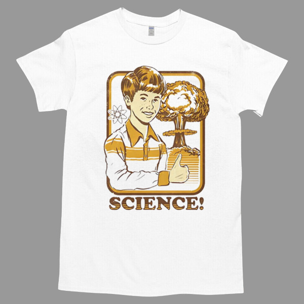 Atomic bomb science T-Shirt Extensive Size Options - Multiple Colorways - Cross-gender Fashion