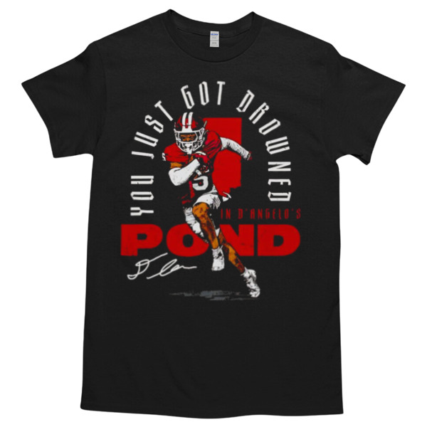 D’Angelo Ponds Indiana Hoosiers football you just got drowned vintage T-Shirt Styles Available - Multiple Colorways - Cross-gender Fashion