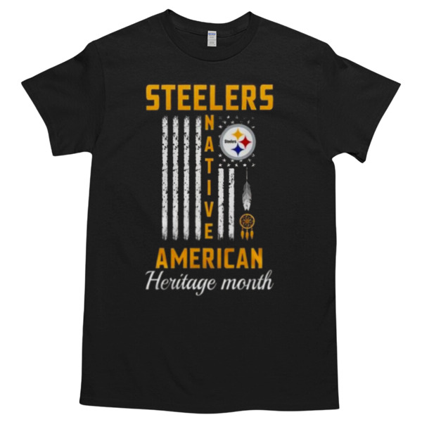 Pittsburgh Steelers Native American Heritage Month 2024 T-Shirt Styles Available - Multiple Colorways - Cross-gender Fashion