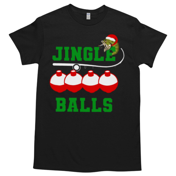 JINGLE BALLS Unisex Tshirt, Cotton Womenswear, High durability non-shrink fabric