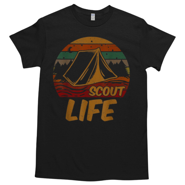 SCOUT LIFE Unisex Tshirt, Cotton Womenswear, High durability non-shrink fabric