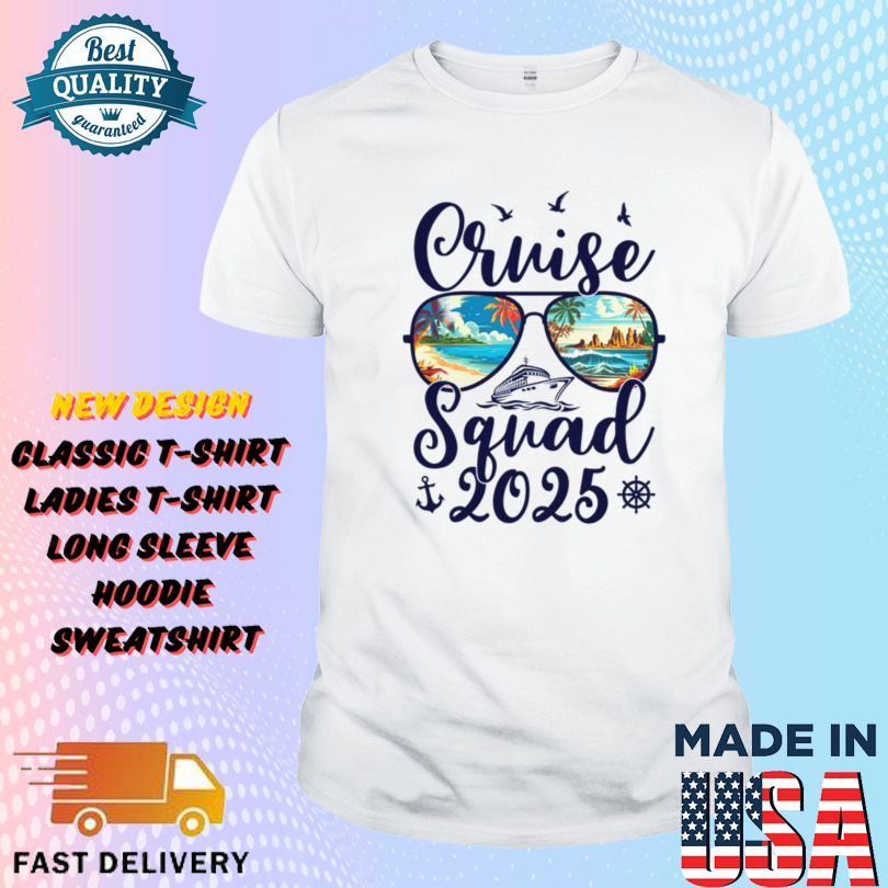 Cruise Squad 2025 Summer Vacation Matching Family Cruise Shirt