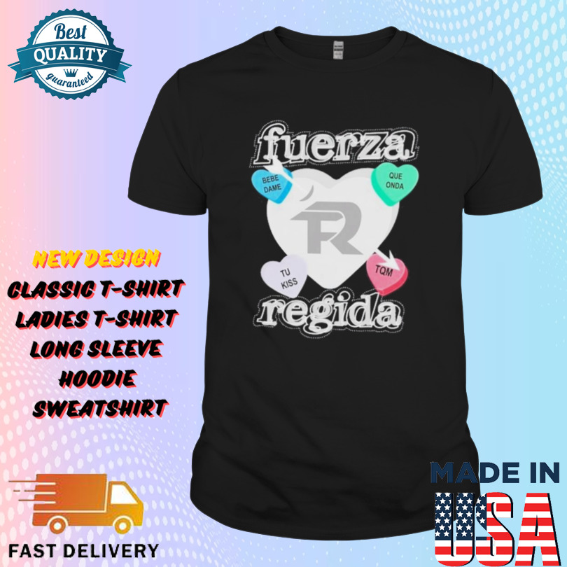 Fuerza Regida Candy Hearts Valentine’s Day Event Shirt