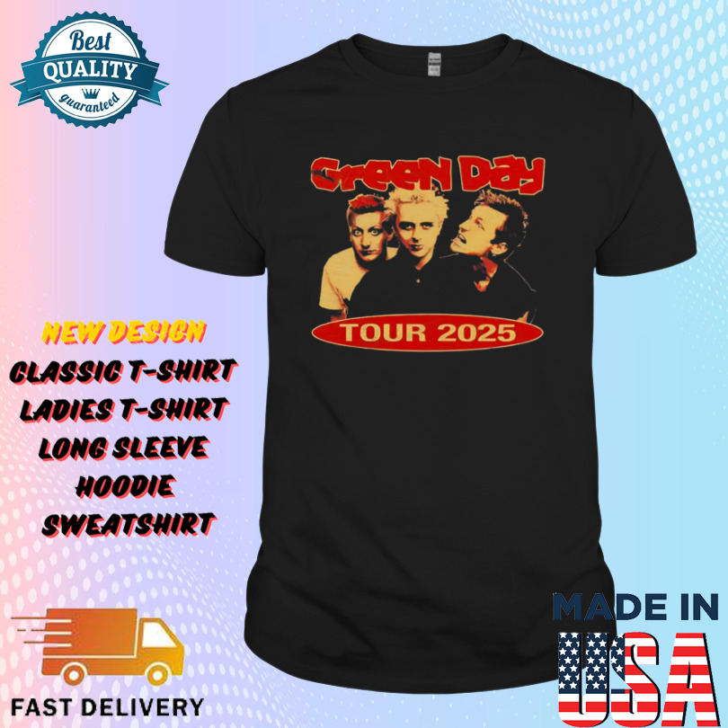 Green Day Tour 2025 Shirt