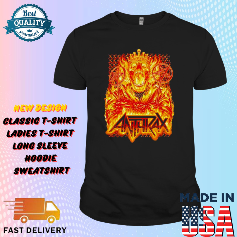 Anthrax Flames Shirt