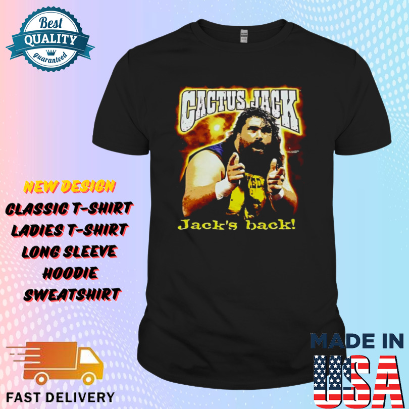 Cactus Jack WWF Jack’s back vintage Shirt