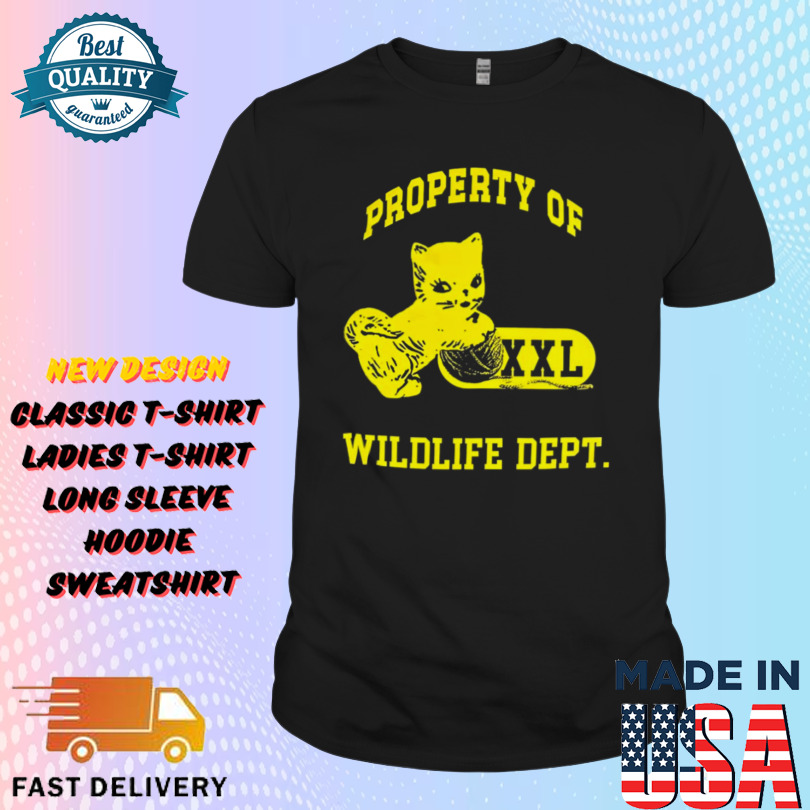 Cat property of wildlife department Shirt