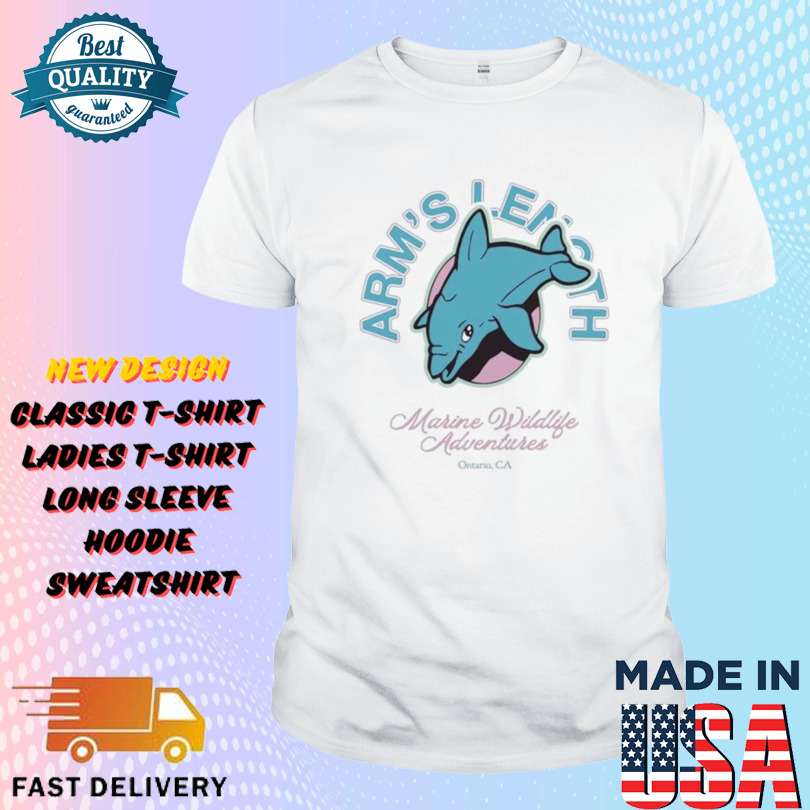 Arm’s Length Marine Wildlife Adventures Ontario CA Dolphin Shirt