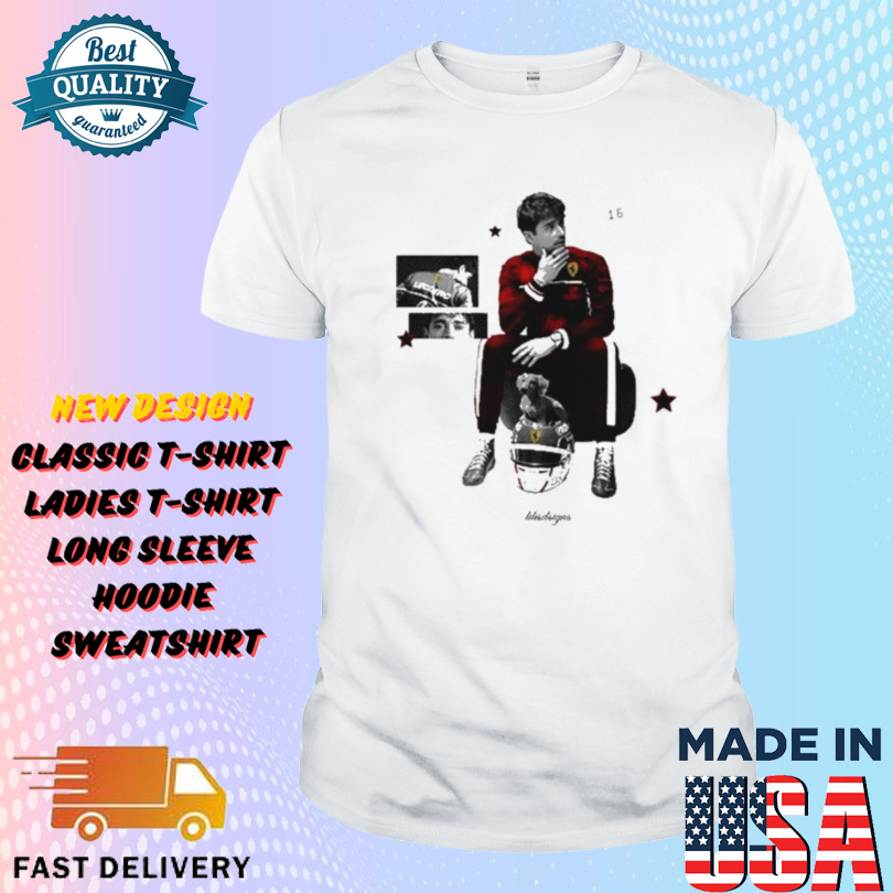 Charles Leclerc 16 Helmet Lilisdsigns Shirt