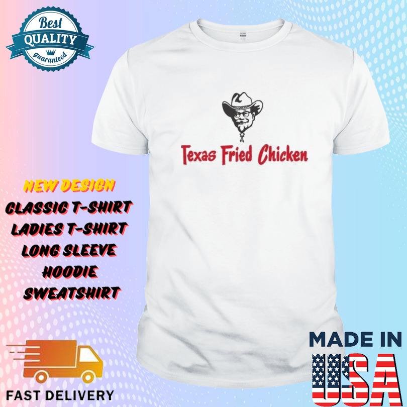 KFC Texas Fried Chicken Kentucky Fried Chicken Colonel Sanders Shirt