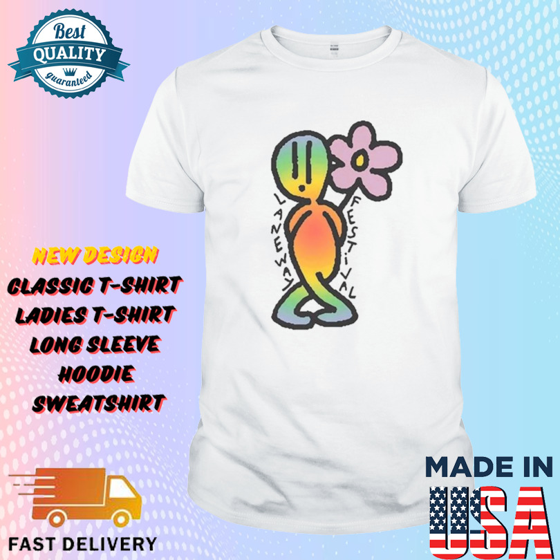 Laneway Festival Flower Alien Shirt