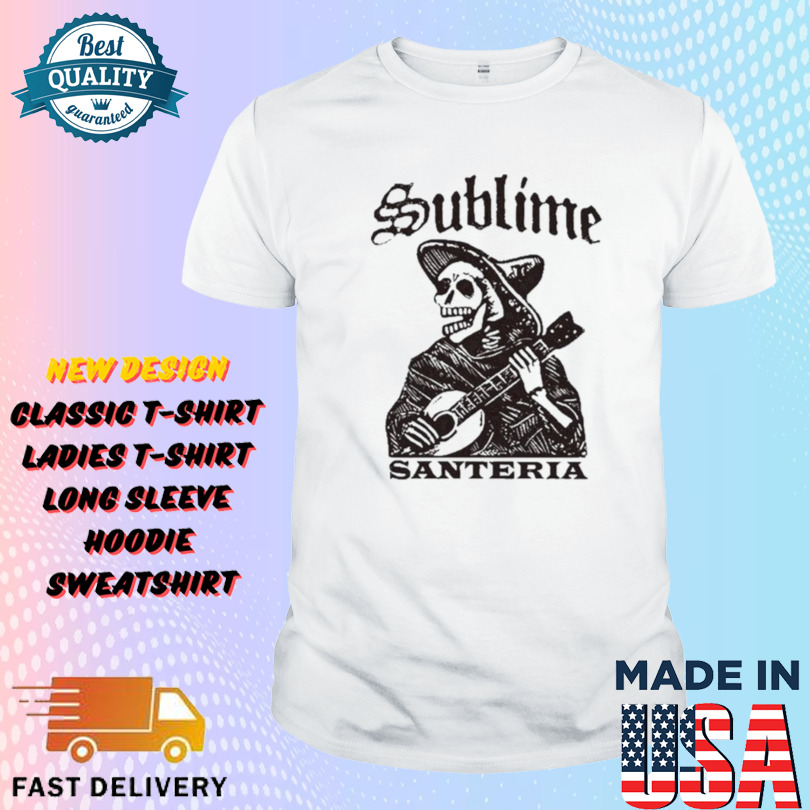 Sublime Santeria Skeleton Shirt