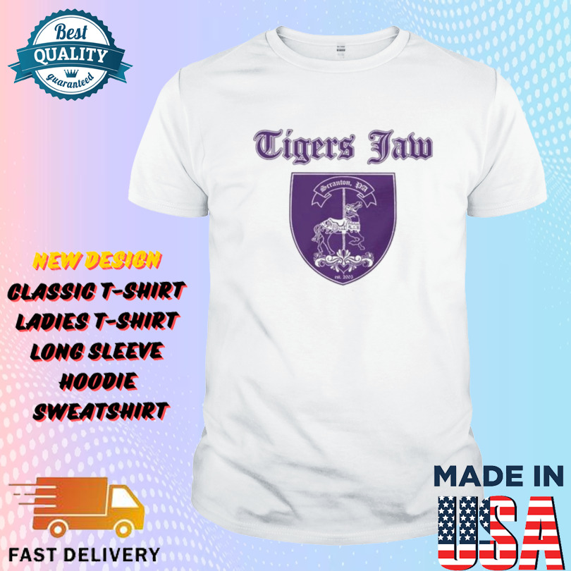 Tigers Jaw Old English Scranton PA Shirt