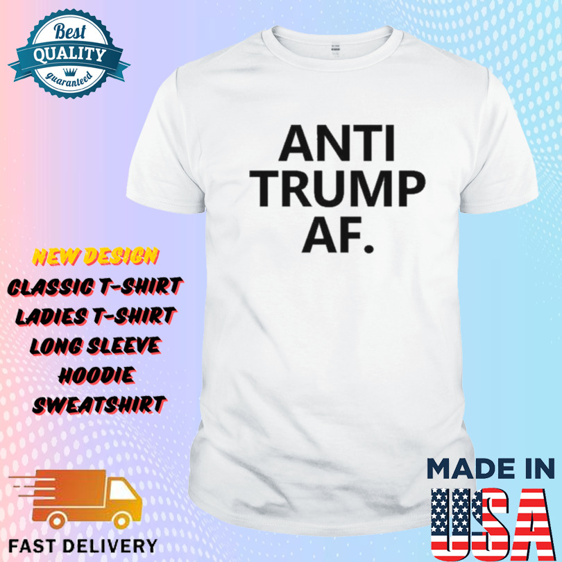 Victoria Canal Wearing Anti Trump AF Shirt