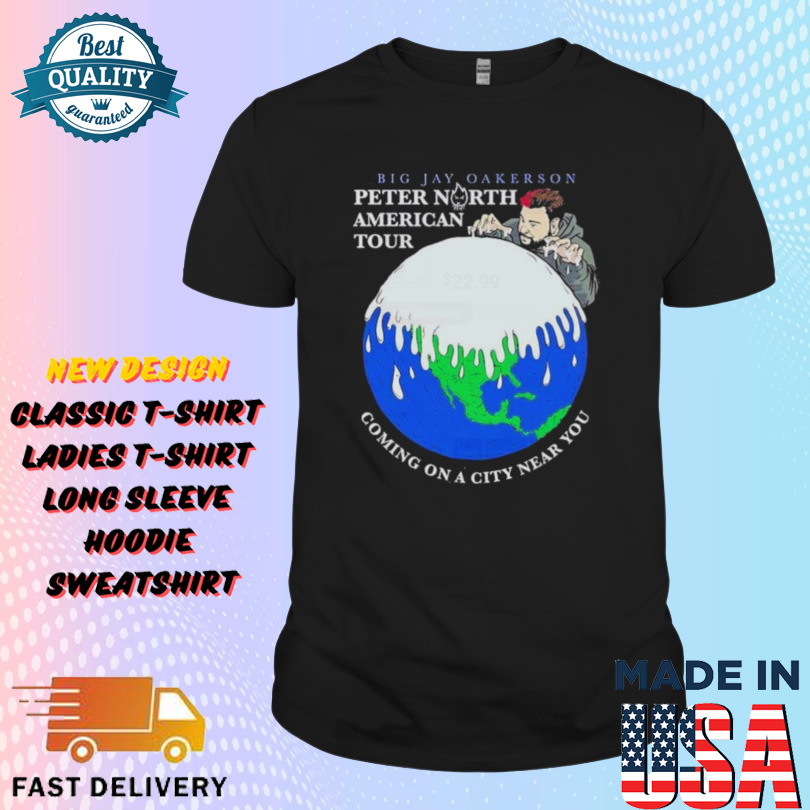 Big Jay Oakerson Peter North American Tour 2025 Coming On A City Near You Dates Shirt