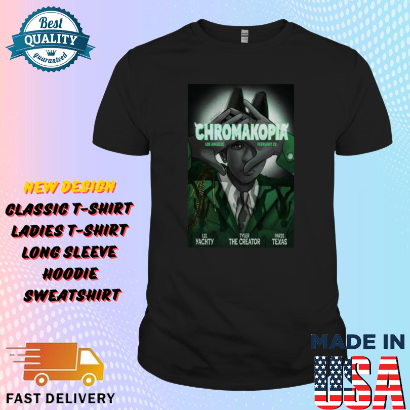 Chromakopia The World Tour in Los Angeles February 22 2025 Poster Shirt