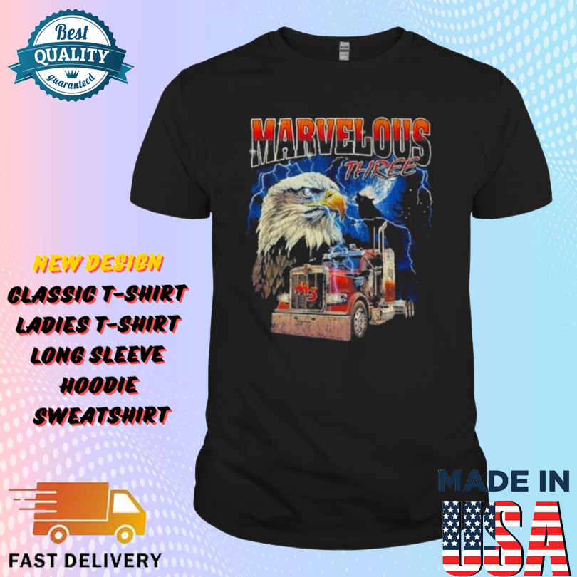 2025 Marvelous Three Eagle Truckstop Shirt