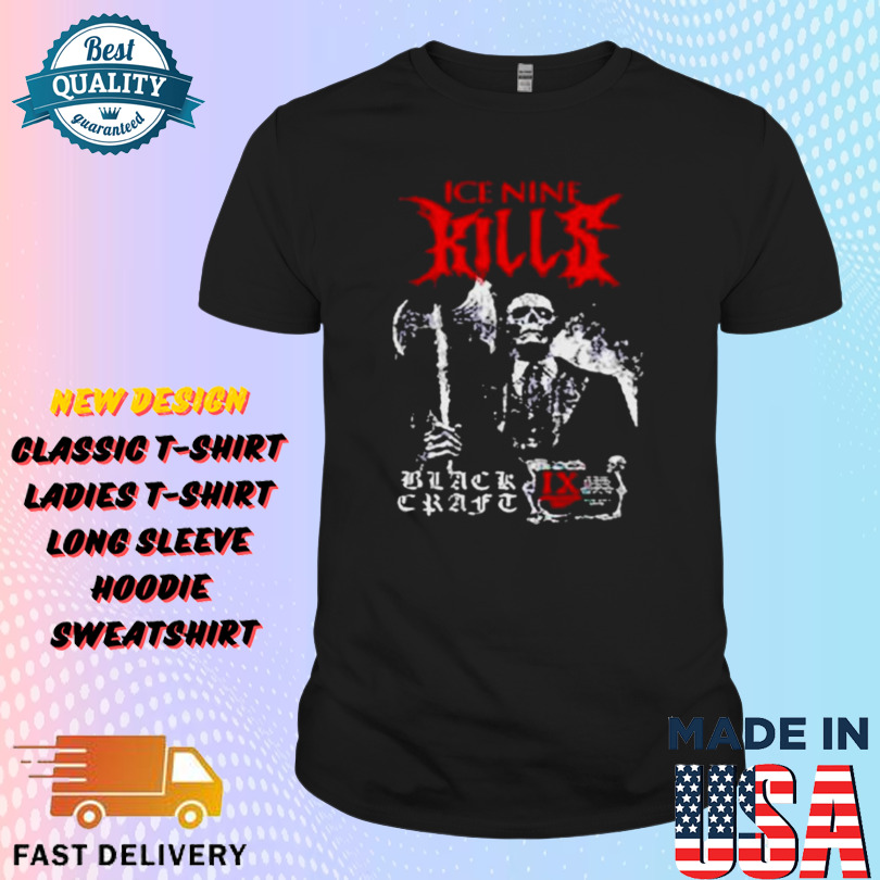 Blackcraft Cult Ice Nine Kills Ink Skeleton Corpses Shirt